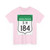 Road marker SH IN-AP 184 (India) (Road Sign) T-Shirt