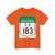 Road marker SH IN-AP 183 (India) (Road Sign) T-Shirt