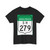 Road marker SH IN-AP 279 (India) (Road Sign) T-Shirt