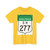 Road marker SH IN-AP 277 (India) (Road Sign) T-Shirt