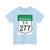 Road marker SH IN-AP 277 (India) (Road Sign) T-Shirt
