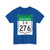 Road marker SH IN-AP 276 (India) (Road Sign) T-Shirt
