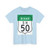 Road marker SH IN-BR 50 (India) (Road Sign) T-Shirt