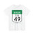 Road marker SH IN-BR 49 (India) (Road Sign) T-Shirt
