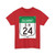Road marker SH IN-GJ 24 (India) (Road Sign) T-Shirt