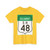 Road marker SH IN-GJ 48 (India) (Road Sign) T-Shirt
