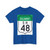 Road marker SH IN-GJ 48 (India) (Road Sign) T-Shirt