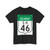 Road marker SH IN-GJ 46 (India) (Road Sign) T-Shirt