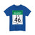 Road marker SH IN-GJ 46 (India) (Road Sign) T-Shirt