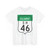 Road marker SH IN-GJ 46 (India) (Road Sign) T-Shirt