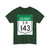 Road marker SH IN-GJ 143 (India) (Road Sign) T-Shirt