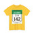 Road marker SH IN-GJ 142 (India) (Road Sign) T-Shirt