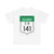 Road marker SH IN-GJ 141 (India) (Road Sign) T-Shirt