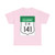 Road marker SH IN-GJ 141 (India) (Road Sign) T-Shirt