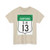 Road marker SH IN-HR 13 (India) (Road Sign) T-Shirt