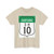 Road marker SH IN-HR 10 (India) (Road Sign) T-Shirt