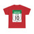 Road marker SH IN-HR 10 (India) (Road Sign) T-Shirt