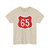 ROU DN65 (Romania) (Road Sign) T-Shirt