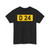Route départementale française 24 (France) (Road Sign) T-Shirt