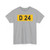 Route départementale française 24 (France) (Road Sign) T-Shirt