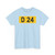 Route départementale française 24 (France) (Road Sign) T-Shirt
