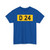 Route départementale française 24 (France) (Road Sign) T-Shirt