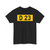 Route départementale française 23 (France) (Road Sign) T-Shirt