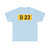 Route départementale française 23 (France) (Road Sign) T-Shirt