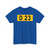 Route départementale française 23 (France) (Road Sign) T-Shirt