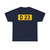 Route départementale française 23 (France) (Road Sign) T-Shirt