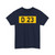 Route départementale française 23 (France) (Road Sign) T-Shirt