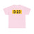 Route départementale française 23 (France) (Road Sign) T-Shirt