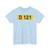 Route départementale française 121 (France) (Road Sign) T-Shirt