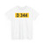 Route départementale française 344 (France) (Road Sign) T-Shirt