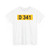 Route départementale française 341 (France) (Road Sign) T-Shirt