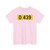 Route départementale française 439 (France) (Road Sign) T-Shirt