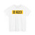 Route départementale française 623 (France) (Road Sign) T-Shirt