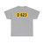 Route départementale française 623 (France) (Road Sign) T-Shirt