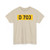 Route départementale française 703 (France) (Road Sign) T-Shirt