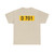 Route départementale française 701 (France) (Road Sign) T-Shirt