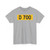 Route départementale française 700 (France) (Road Sign) T-Shirt