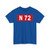 Route nationale française 72 (France) (Road Sign) T-Shirt