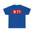 Route nationale française 71 (France) (Road Sign) T-Shirt