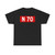 Route nationale française 70 (France) (Road Sign) T-Shirt