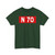 Route nationale française 70 (France) (Road Sign) T-Shirt
