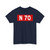 Route nationale française 70 (France) (Road Sign) T-Shirt