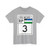 RP3-AR-R (Argentina) (Road Sign) T-Shirt