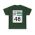 RP48-AR-R (Argentina) (Road Sign) T-Shirt