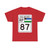 RP87-AR-R (Argentina) (Road Sign) T-Shirt