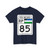 RP85-AR-R (Argentina) (Road Sign) T-Shirt